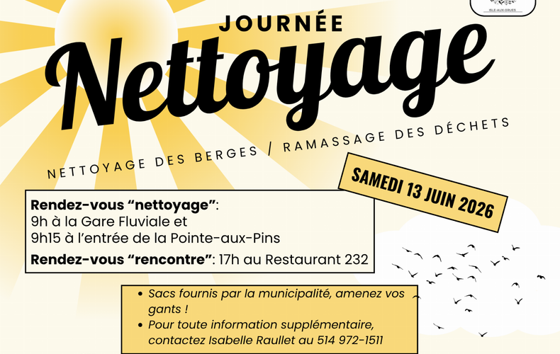 Journée de nettoyage des berges
